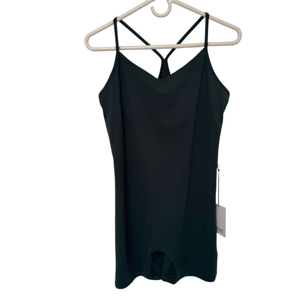 NWT Girlfriend Collective Barre Unitard, Moss, Size XL